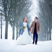 Bryllupsfotograf vinter Viborg